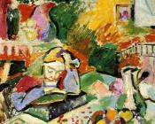 亨利 马蒂斯 : 房间里的年轻女孩(读书的女孩)